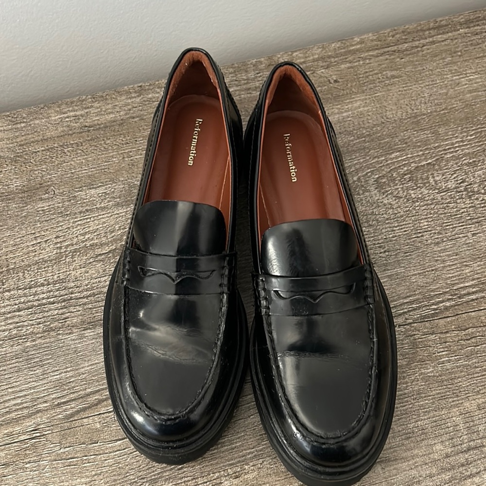 Reformation loafers